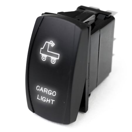 Race Sport Led Rocker Switch W/ White Led Radiance (Cargo Light) RSLJ68W